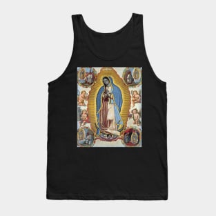 Our Lady of Guadalupe Virgin Mary Mexico Appraitions Tank Top